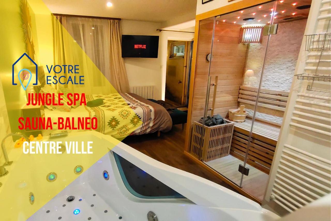 Votre Escale Jungle Sauna & Spa Ньор Экстерьер фото